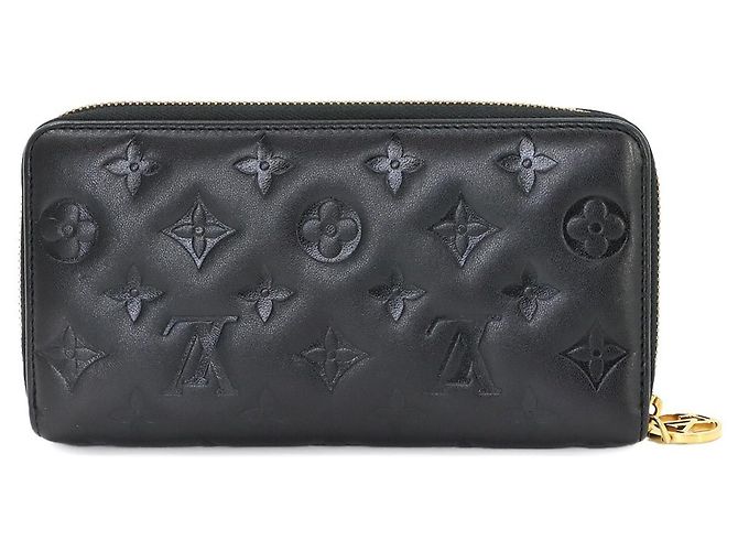 Cartera Louis Vuitton Monogram Coussin Zippy Negro - vista 2