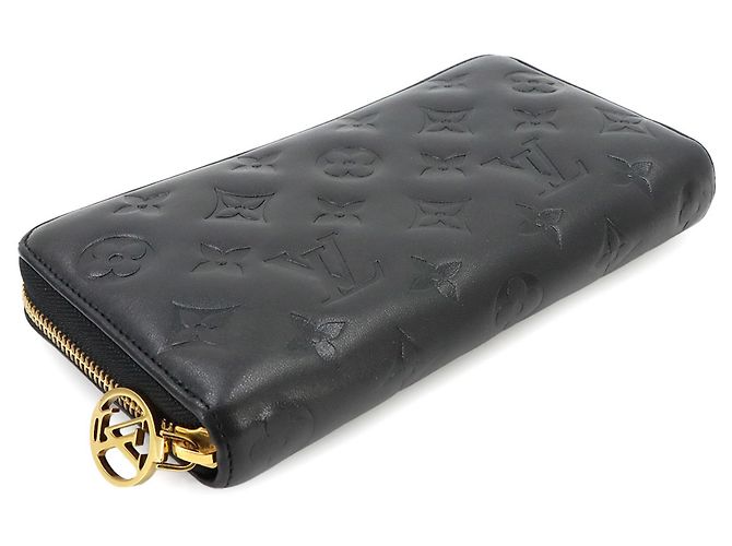 Cartera Louis Vuitton Monogram Coussin Zippy Negro - vista 3