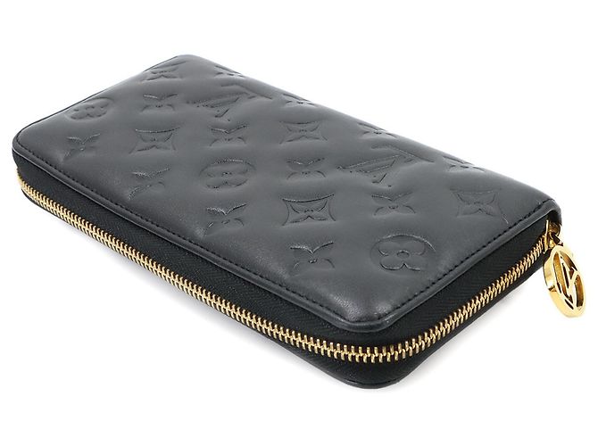 Cartera Louis Vuitton Monogram Coussin Zippy Negro - vista 4