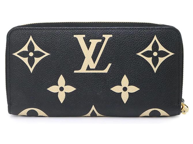 Portafoglio Zippy Louis Vuitton Bicolor Monogram Empreinte Nero Multicolore Beige - vista 2