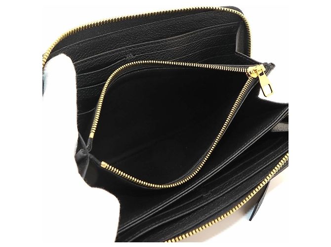 Portafoglio Zippy Louis Vuitton Bicolor Monogram Empreinte Nero Multicolore Beige - vista 6