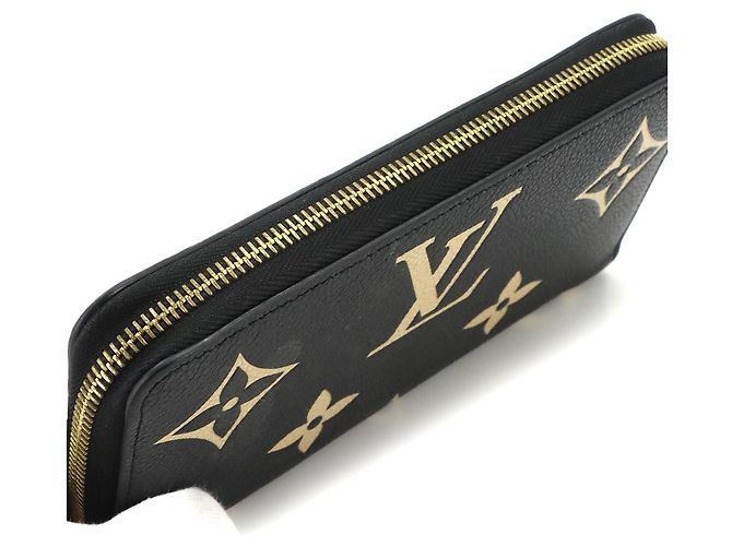 Portafoglio Zippy Louis Vuitton Bicolor Monogram Empreinte Nero Multicolore Beige - vista 8
