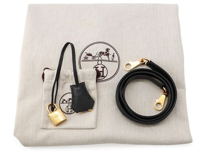 Hermès Sac à main Hermes Bolide 31 Noir - vue 16