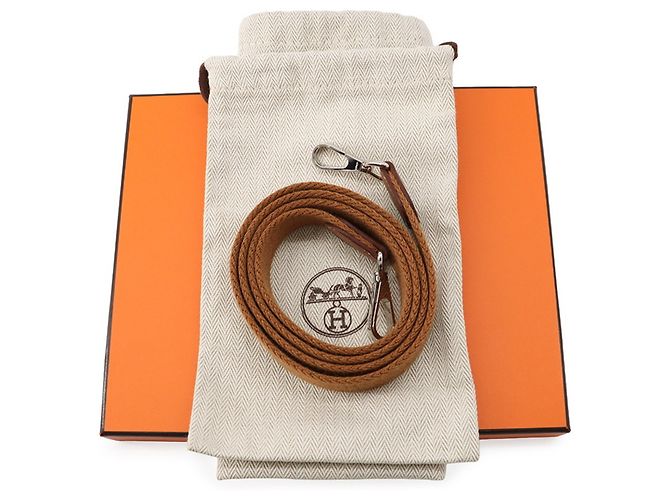 Hermès Bolsa de Ombro Hermes Evelyne TPM Dourado - vista 13