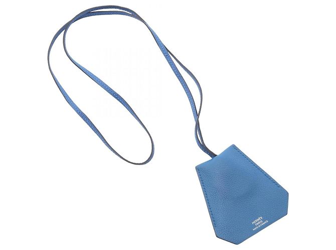Hermès Collar Hermes Key Clochette Azul - vista 2