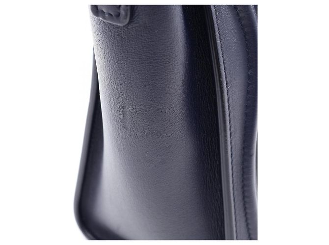 Céline Celine Luggage Nano Shopper 2-Way Handtasche Marineblau - Ansicht 5