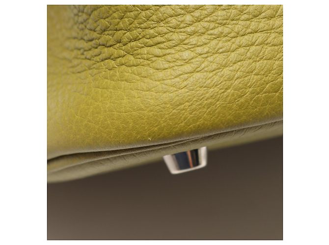 Hermès Borsa Hermes Picotin GM Verde - vista 11