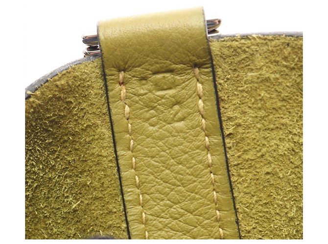 Hermès Borsa Hermes Picotin GM Verde - vista 5