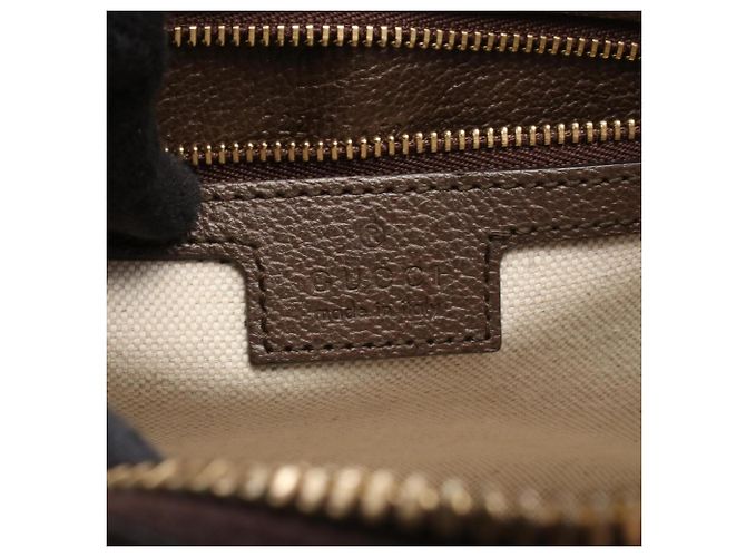 Gucci Ophidia Small GG Supreme Schultertasche Braun Beige - Ansicht 4