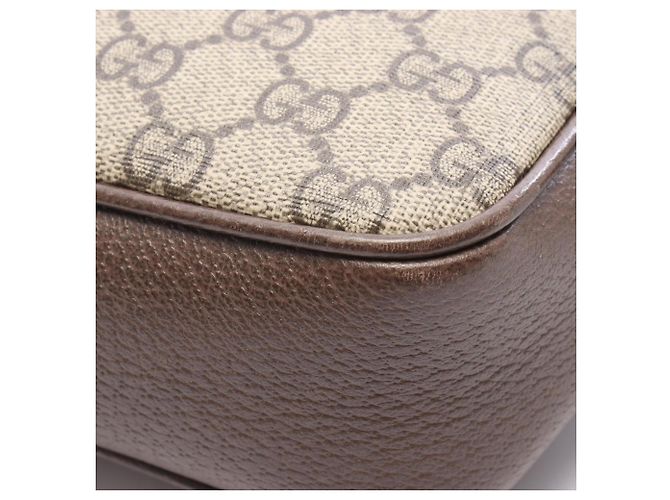 Gucci Ophidia Small GG Supreme Schultertasche Braun Beige - Ansicht 8