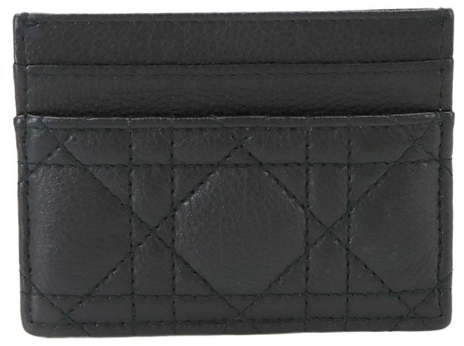 Tarjetero Christian Dior Caro Freesia Negro - vista 2