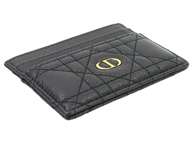 Tarjetero Christian Dior Caro Freesia Negro - vista 3