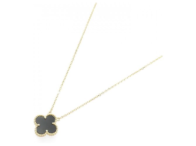 Collana Van Cleef & Arpels in oro giallo 18K - vista 2