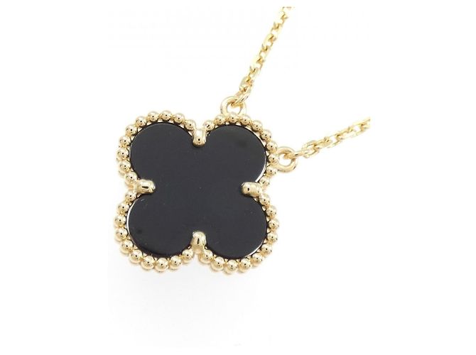 Collana Van Cleef & Arpels in oro giallo 18K - vista 3