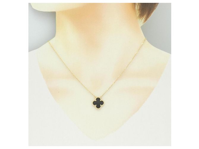 Collana Van Cleef & Arpels in oro giallo 18K - vista 5