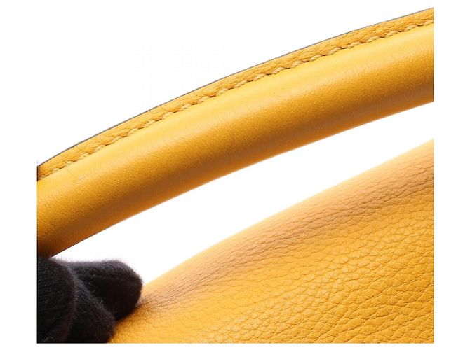 Sac à main 2-Way Loewe Puzzle Bag Mini Jaune - vue 5