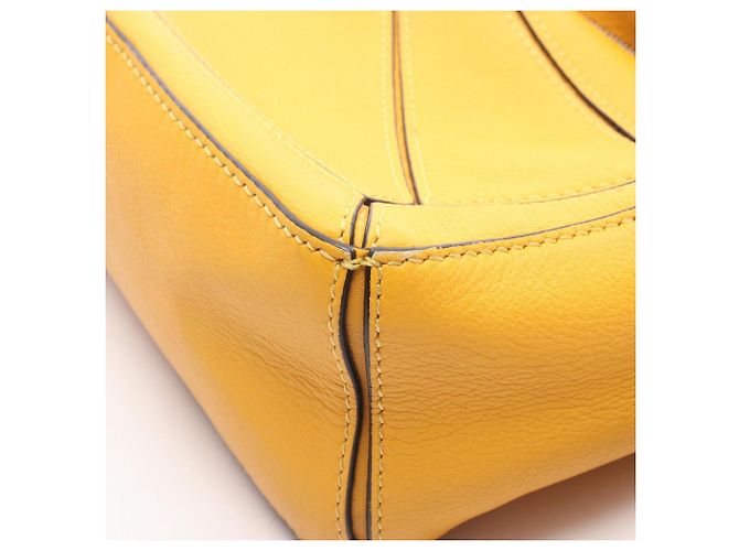 Sac à main 2-Way Loewe Puzzle Bag Mini Jaune - vue 7
