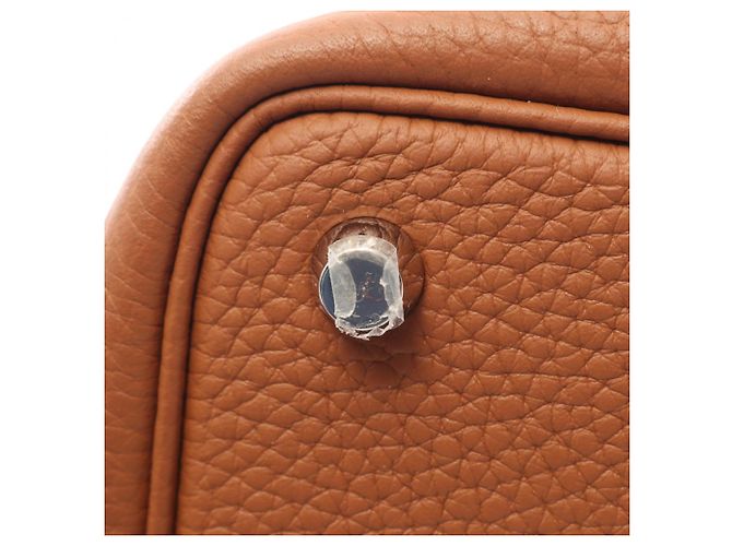 Hermès Bolsa Hermes Picotin Lock PM em Brown Marrom - vista 8
