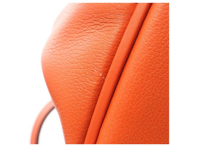 Hermès Sac à main Hermes 24 Vanquatre 21 Mini Capucines Orange Violet - vue 11