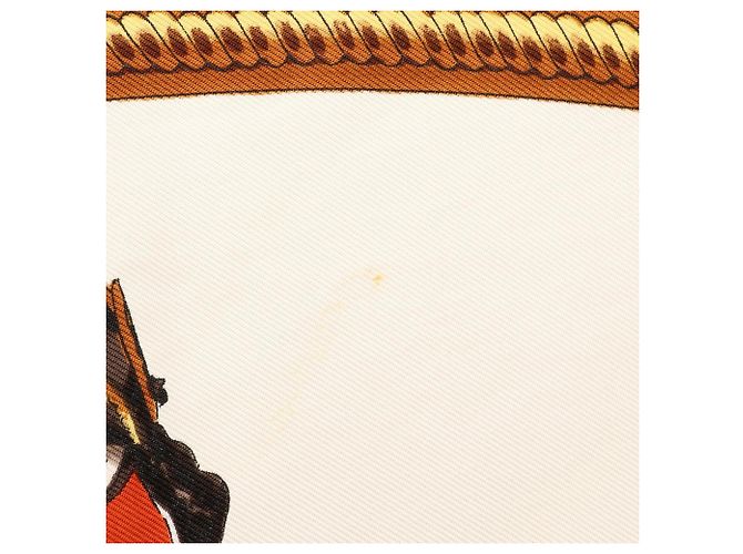 Hermès Hermes Carre 90 Reprise Schal Weiß Mehrfarben - Ansicht 5