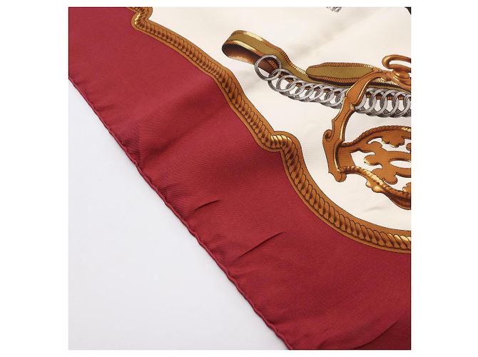 Hermès Hermes Carre 90 Reprise Schal Weiß Mehrfarben - Ansicht 6