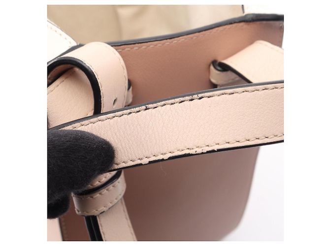 Borsa a mano in pelle 2-Way Loewe Hammock Small Rosa - vista 7