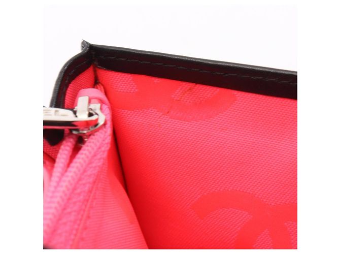 Portafoglio bi-fold Chanel Cambon Line Nero - vista 6