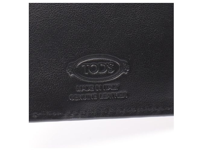 Tod's T-Timeless Bi-Fold Wallet Black - view 4