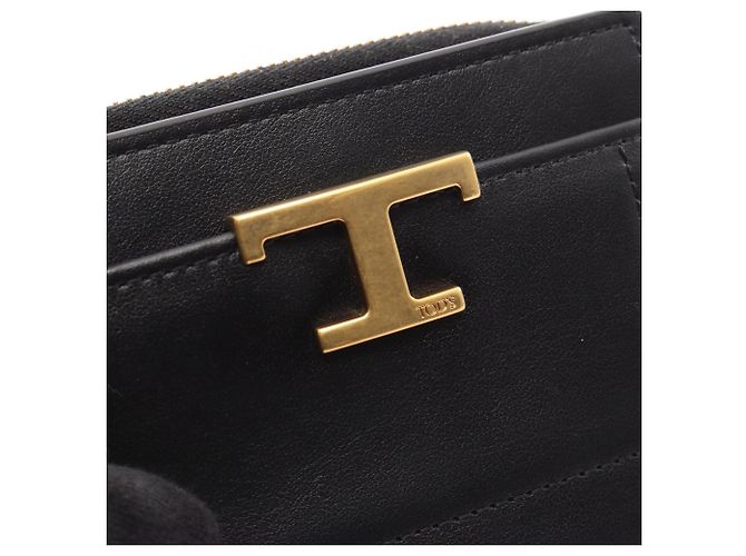 Tod's T-Timeless Bi-Fold Wallet Black - view 8