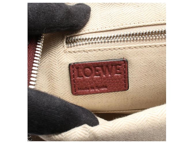 Loewe Goya Small Rucksack/Handtasche Bordeaux - Ansicht 4