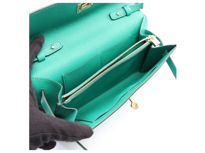 Hermès Hermes Kelly To Go Green Schultertasche Grün - Ansicht 3