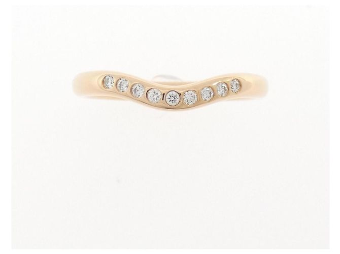 Autre Marque Anello Fascia Curva Tiffany & Co. in Oro Rosa 18K - vista 2