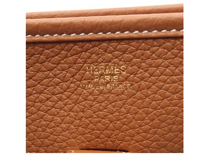 Hermès Hermes Evelyne 3 Trois PM Gold Schultertasche Braun - Ansicht 4