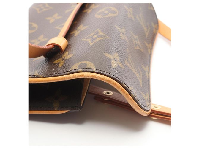 Borsa vita Louis Vuitton Pochette Florentine (XS) Marrone - vista 10