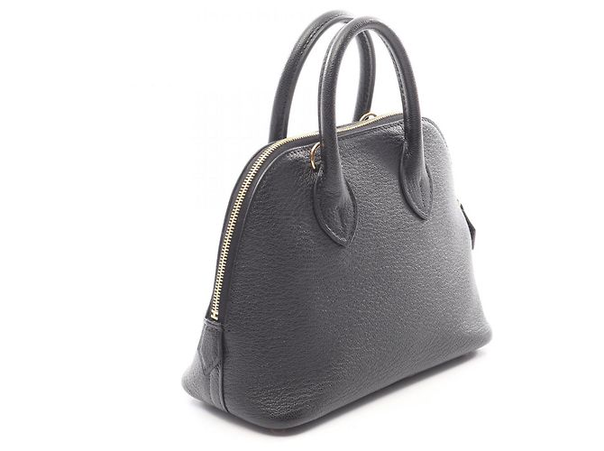 Hermès Hermes Bolide 1923 Mini Bolso de mano 2-Way Negro - vista 2
