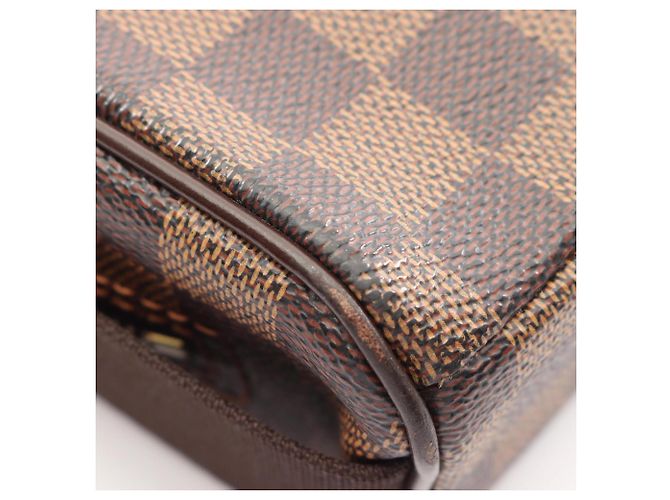 Sac à épaule Louis Vuitton Olaf PM Marron Damier ebène - vue 7