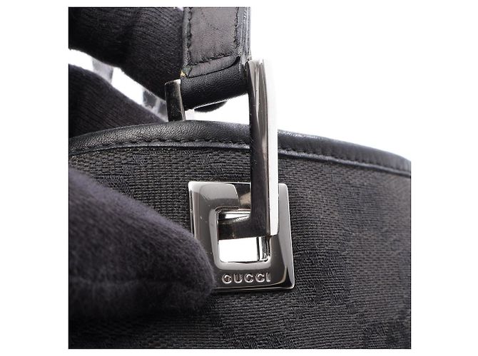 Bolso Tote Gucci GG Canvas Negro - vista 11