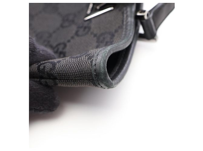 Bolso Tote Gucci GG Canvas Negro - vista 13