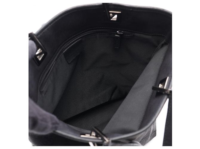 Bolso Tote Gucci GG Canvas Negro - vista 3