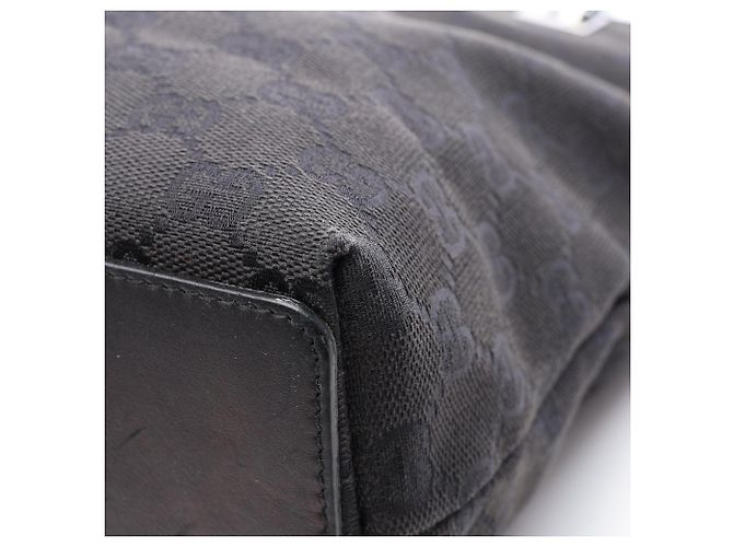 Bolso Tote Gucci GG Canvas Negro - vista 8