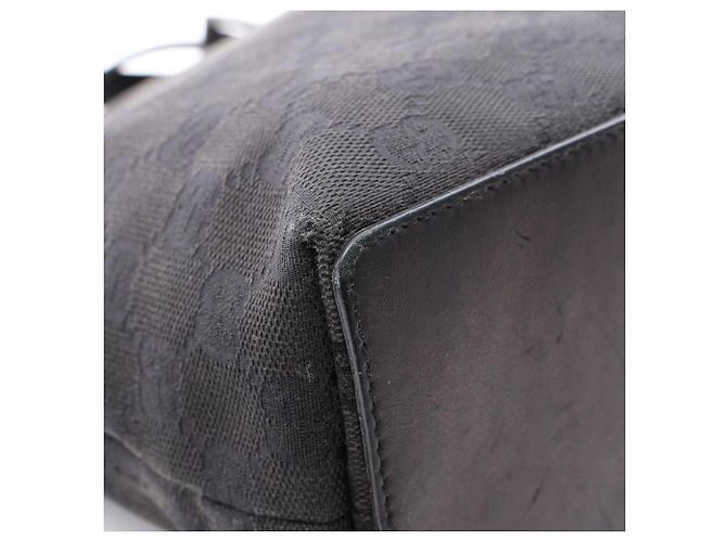 Bolso Tote Gucci GG Canvas Negro - vista 9