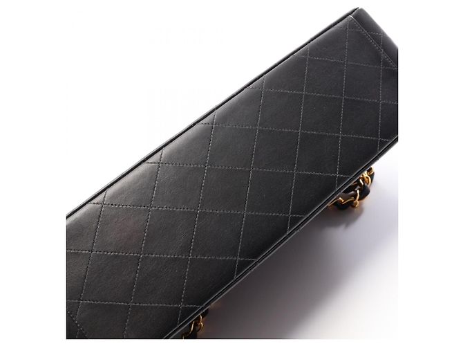 Timeless Borsa a spalla Chanel Large Matelassé 34 Nero - vista 10