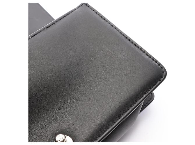 Chanel Boy Schultertasche mit Pailletten Schwarz Weiß - Ansicht 10