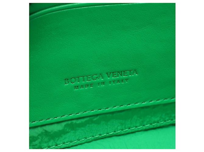 Borsa a tracolla Bottega Veneta Intrecciato Verde - vista 4