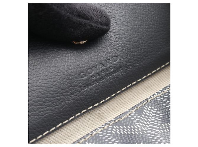 Goyard Saint Louis GM Tote Bag Braun Weiß - Ansicht 4