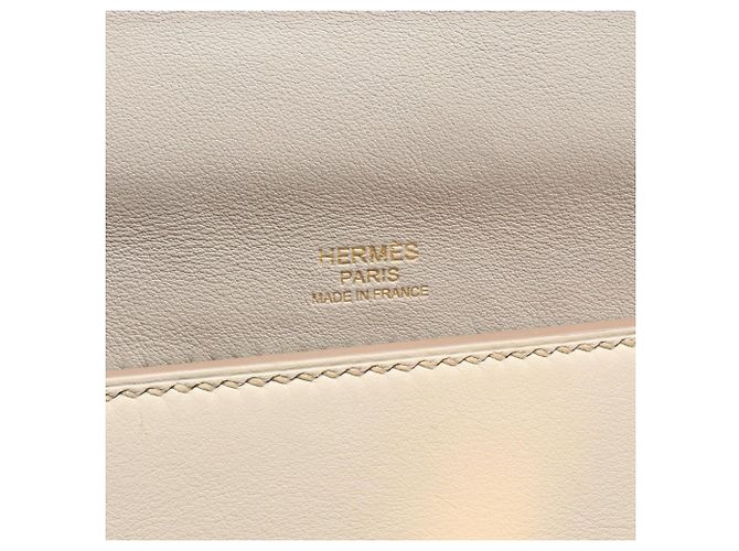 Hermès Bolsa Hermes 24 Vanquatre 35 em Bege e Cinza Marrom - vista 4