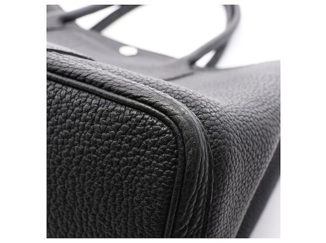 Hermès Borsa Tote Hermes Garden Party PM Nero - vista 10