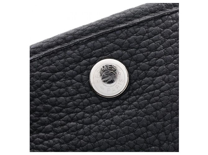 Hermès Borsa Tote Hermes Garden Party PM Nero - vista 13