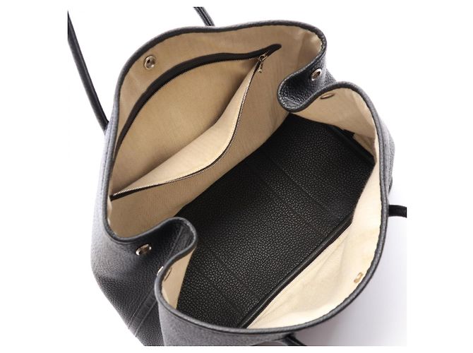 Hermès Borsa Tote Hermes Garden Party PM Nero - vista 3