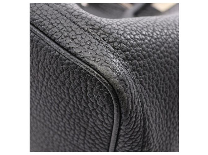 Hermès Borsa Tote Hermes Garden Party PM Nero - vista 9